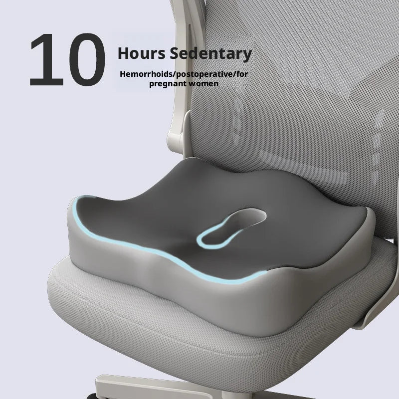Memory Foam Seat Cushion Tailbone Sciatica Back Pain Relief Comfort Office Chair Car Seat Cushion Non-Slip Orthopedic Memoryfoam